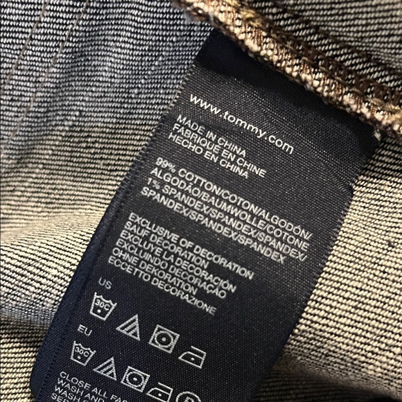 Tommy Hilfiger Navy Denim Jacket - Picture 13 of 13